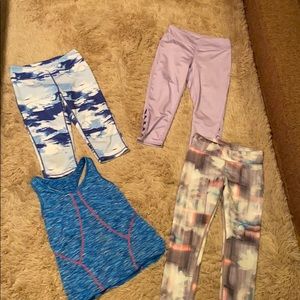 Kids Athletic Lot Athleta and Zella